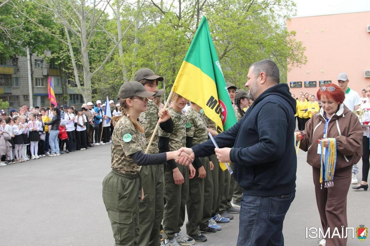 В Ізмаїлі пройшов фінал Всеукраїнської дитячо-юнацької військово-патріотичної гри «Сокіл»-2026