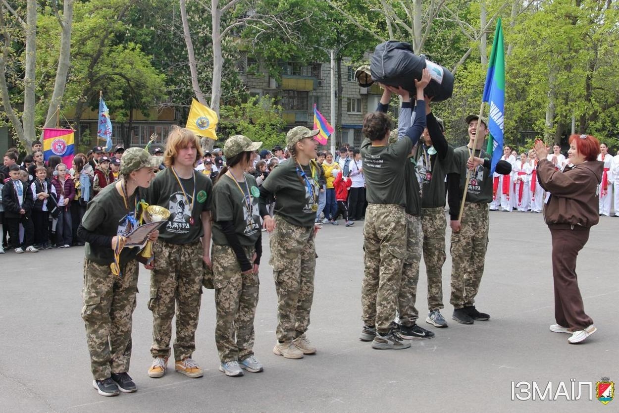 В Ізмаїлі пройшов фінал Всеукраїнської дитячо-юнацької військово-патріотичної гри «Сокіл»-2026