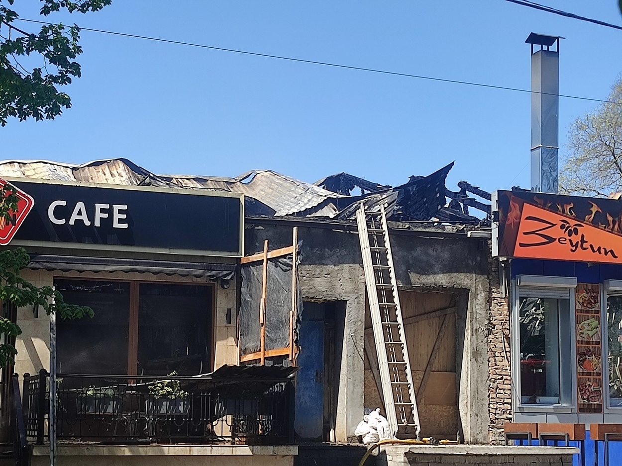 Стала відома причина вчорашньої пожежі в центрі Ізмаїла