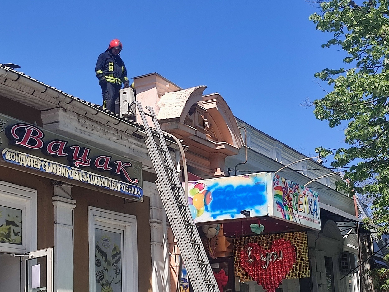 Стала відома причина вчорашньої пожежі в центрі Ізмаїла
