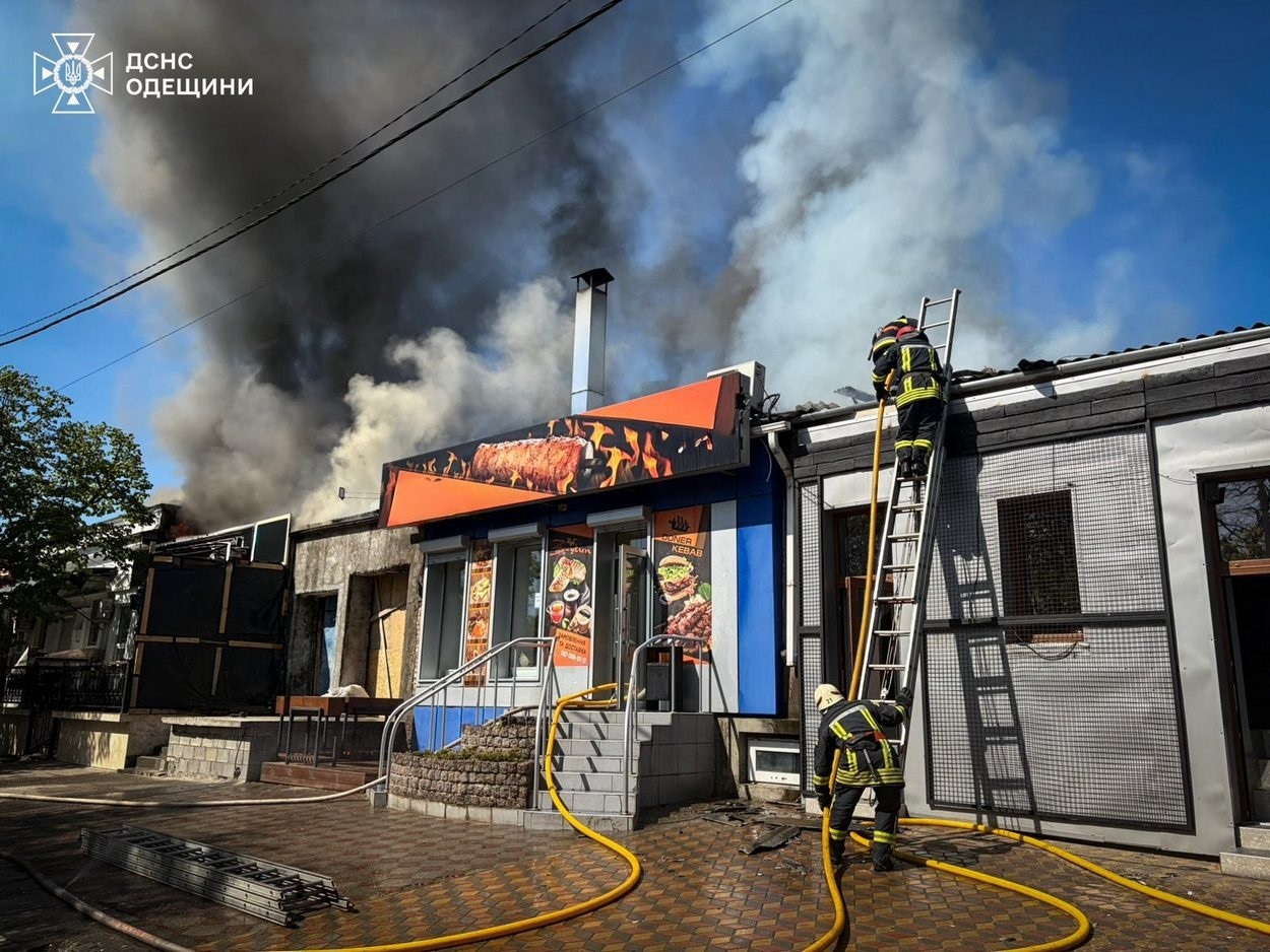 Стала відома причина вчорашньої пожежі в центрі Ізмаїла