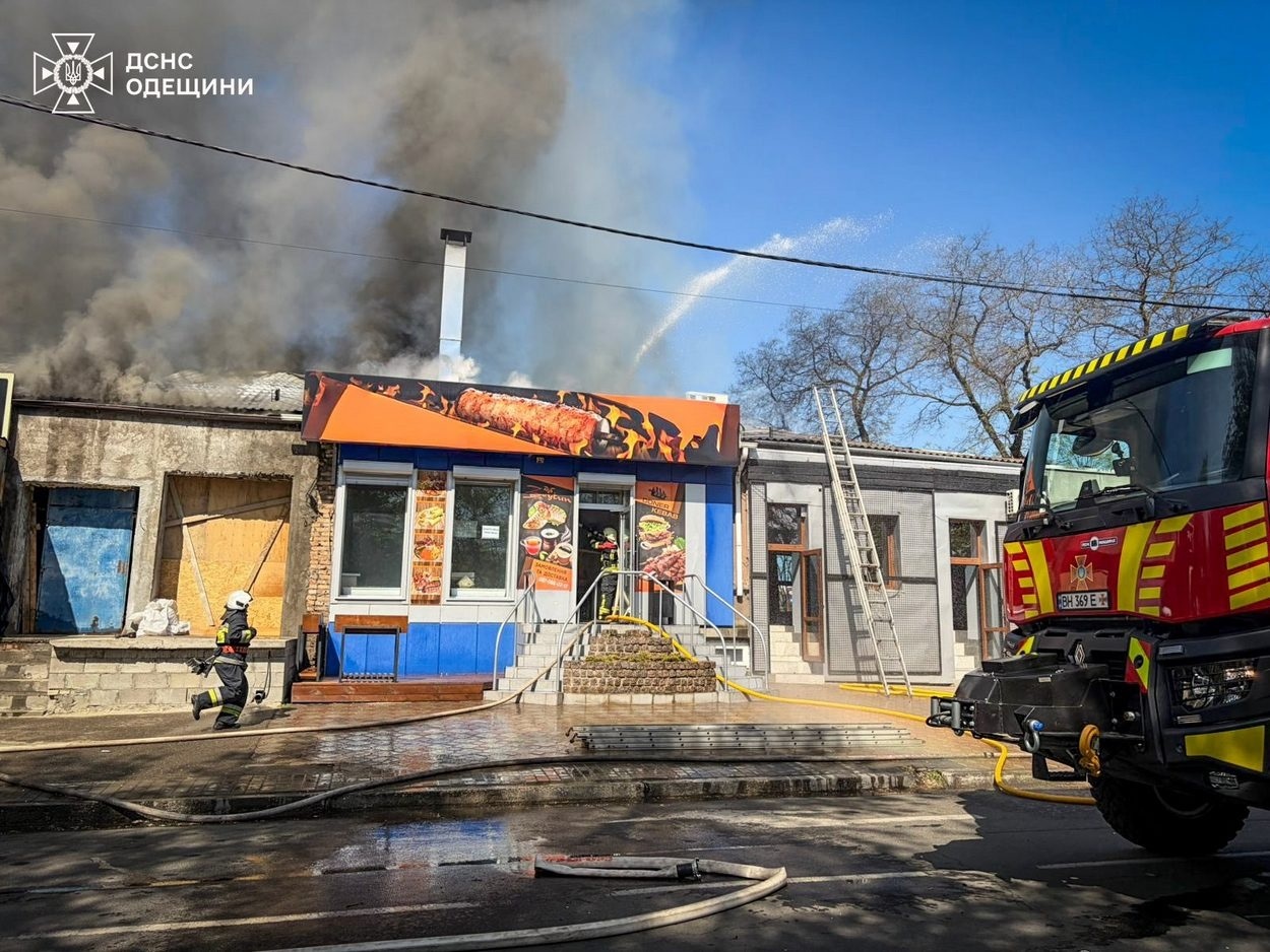 Стала відома причина вчорашньої пожежі в центрі Ізмаїла