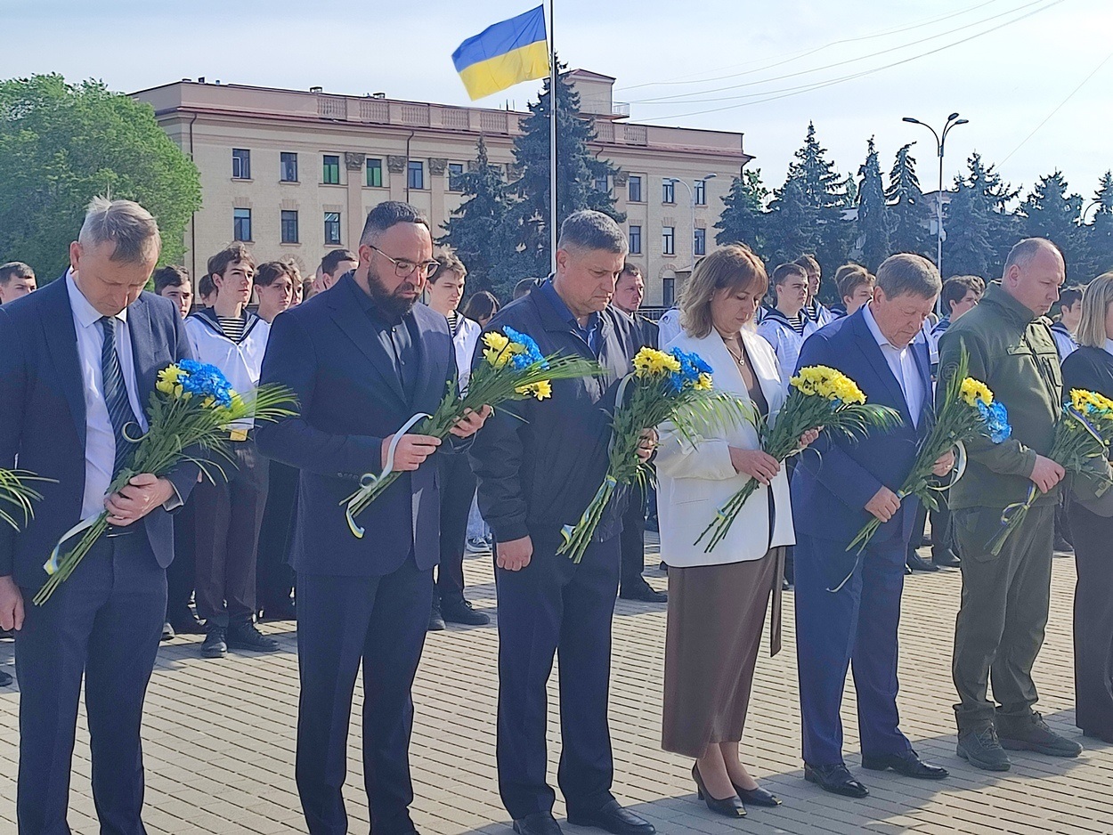 У День Пам’яті та Перемоги Ізмаїл вшанував подвиг ветеранів Другої світової та захисників України