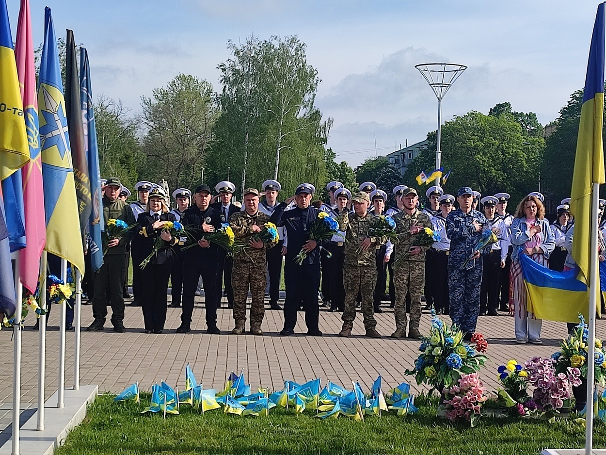 У День Пам’яті та Перемоги Ізмаїл вшанував подвиг ветеранів Другої світової та захисників України