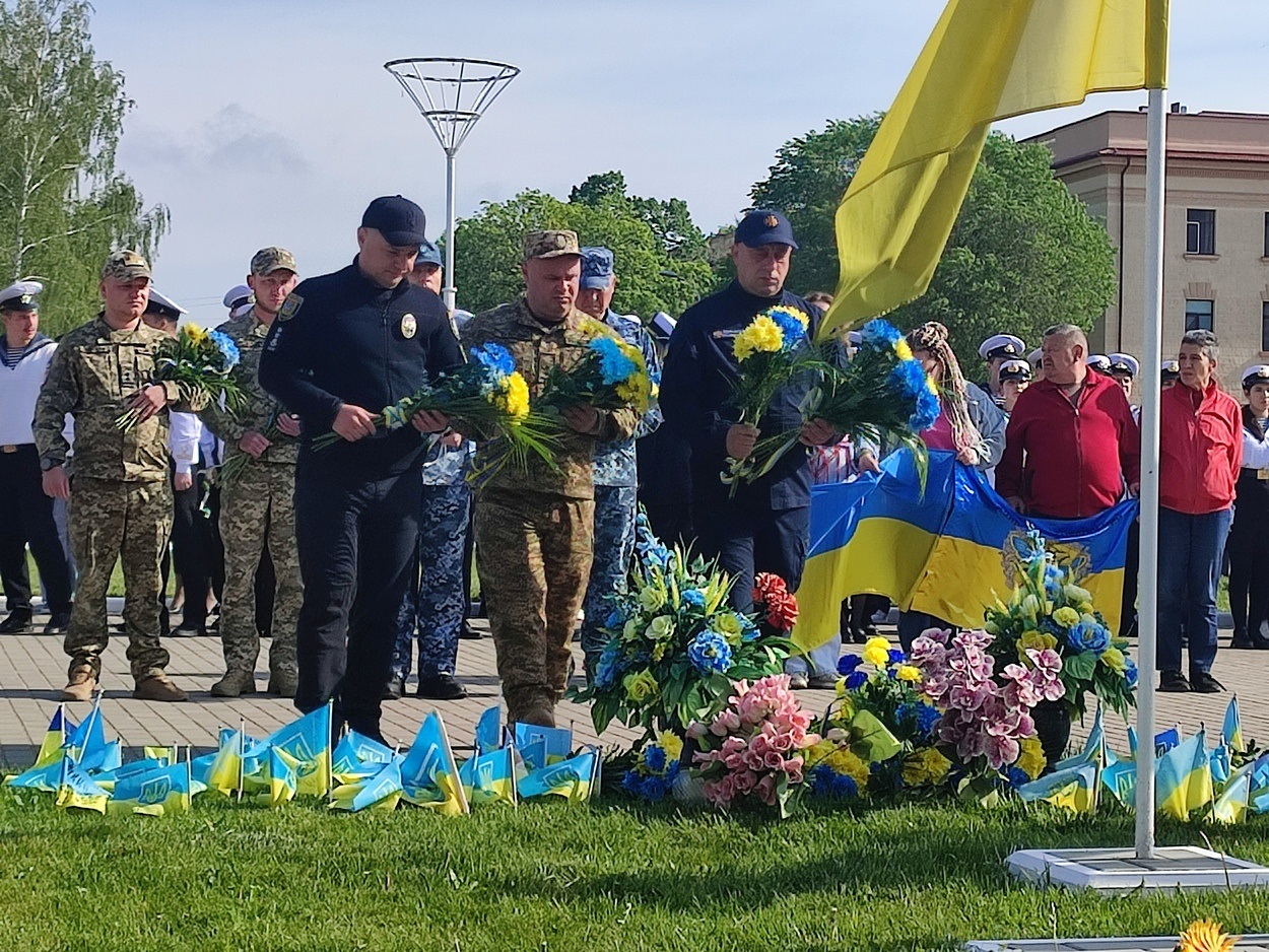 У День Пам’яті та Перемоги Ізмаїл вшанував подвиг ветеранів Другої світової та захисників України