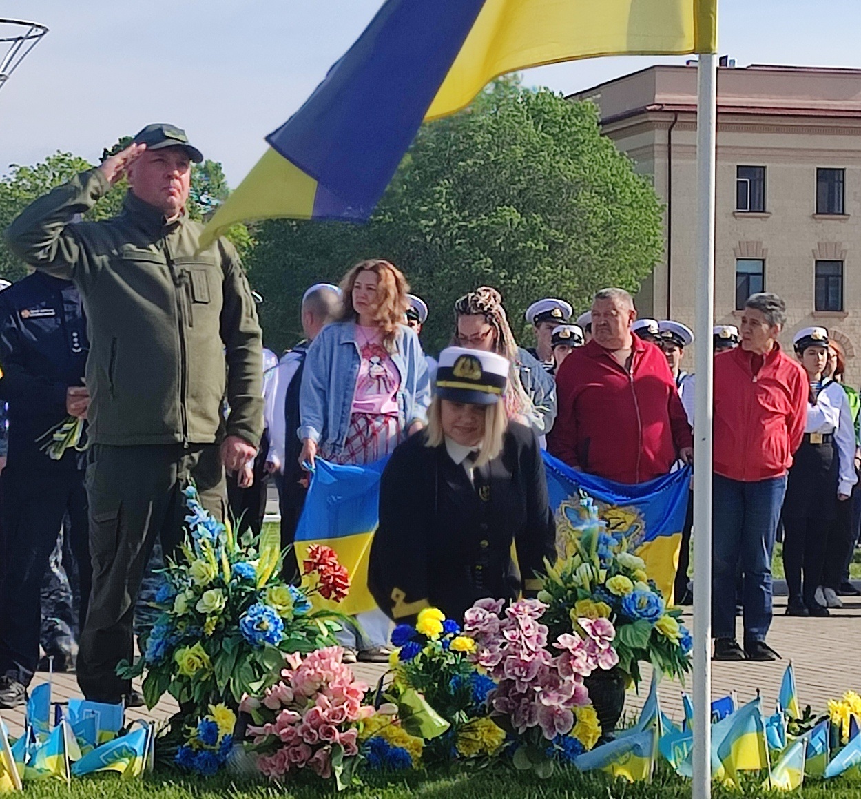 У День Пам’яті та Перемоги Ізмаїл вшанував подвиг ветеранів Другої світової та захисників України