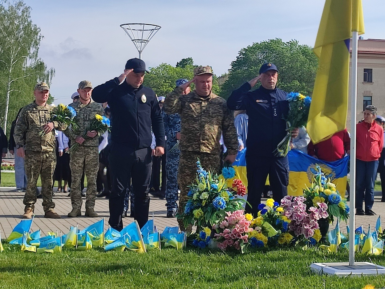 У День Пам’яті та Перемоги Ізмаїл вшанував подвиг ветеранів Другої світової та захисників України