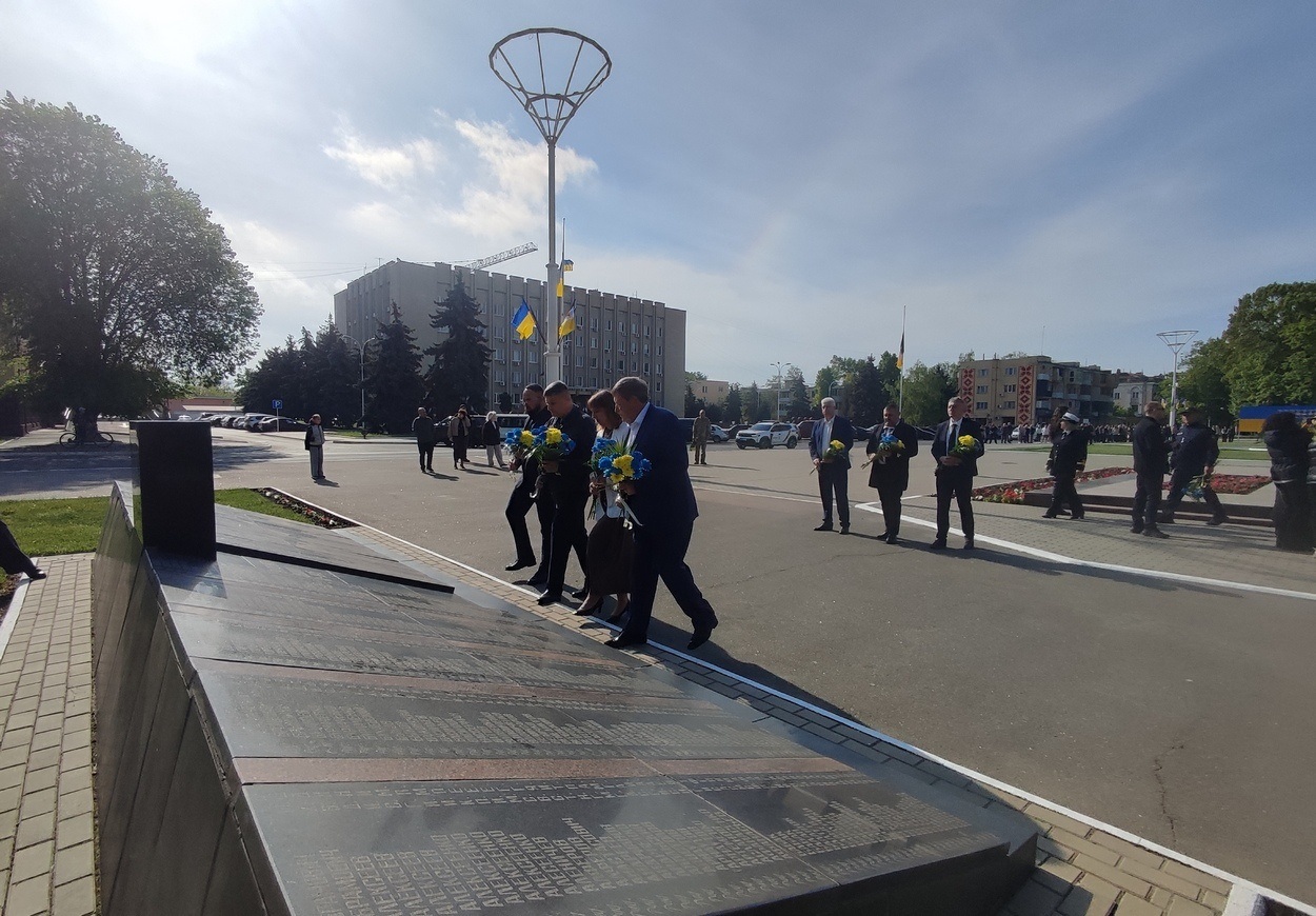 У День Пам’яті та Перемоги Ізмаїл вшанував подвиг ветеранів Другої світової та захисників України