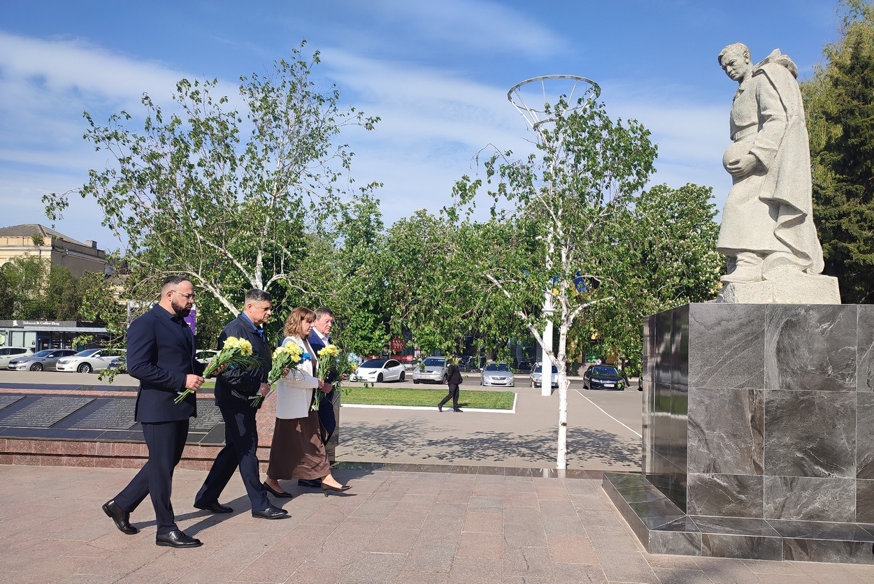 У День Пам’яті та Перемоги Ізмаїл вшанував подвиг ветеранів Другої світової та захисників України