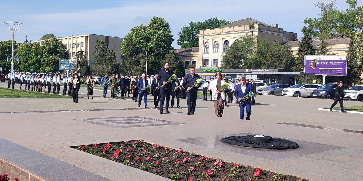 У День Пам’яті та Перемоги Ізмаїл вшанував подвиг ветеранів Другої світової та захисників України