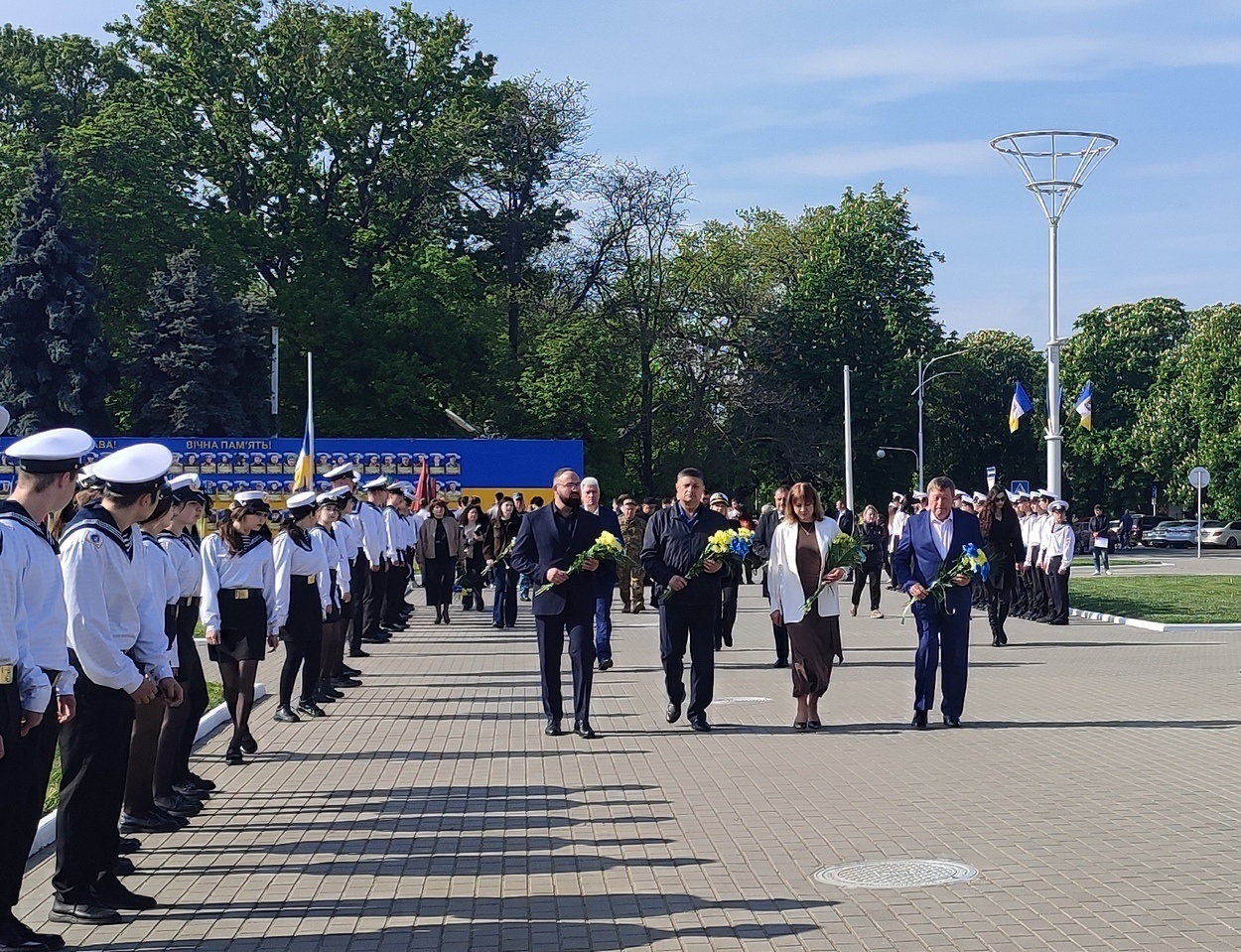 У День Пам’яті та Перемоги Ізмаїл вшанував подвиг ветеранів Другої світової та захисників України