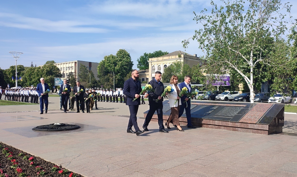 У День Пам’яті та Перемоги Ізмаїл вшанував подвиг ветеранів Другої світової та захисників України