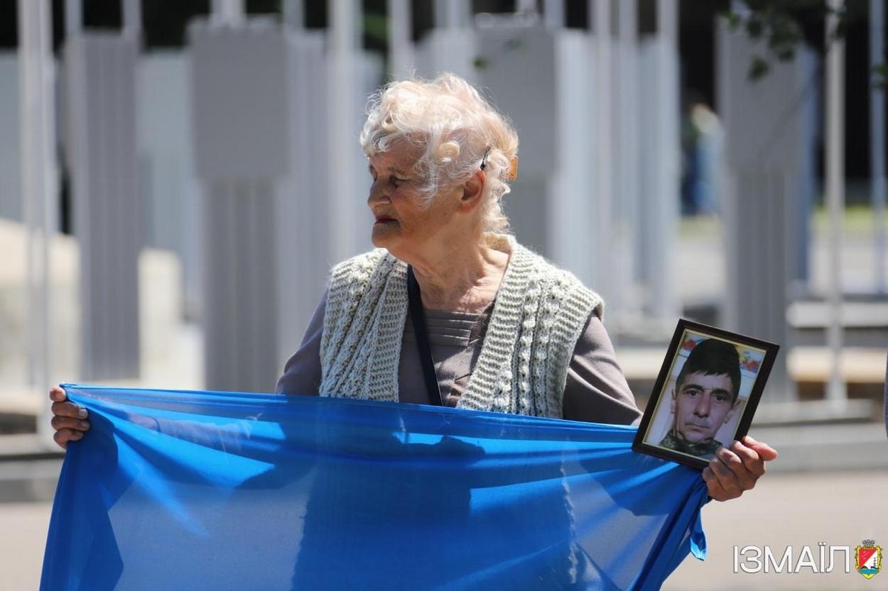 В Ізмаїлі пройшла акція на підтримку родин зниклих безвісти та військовополонених
