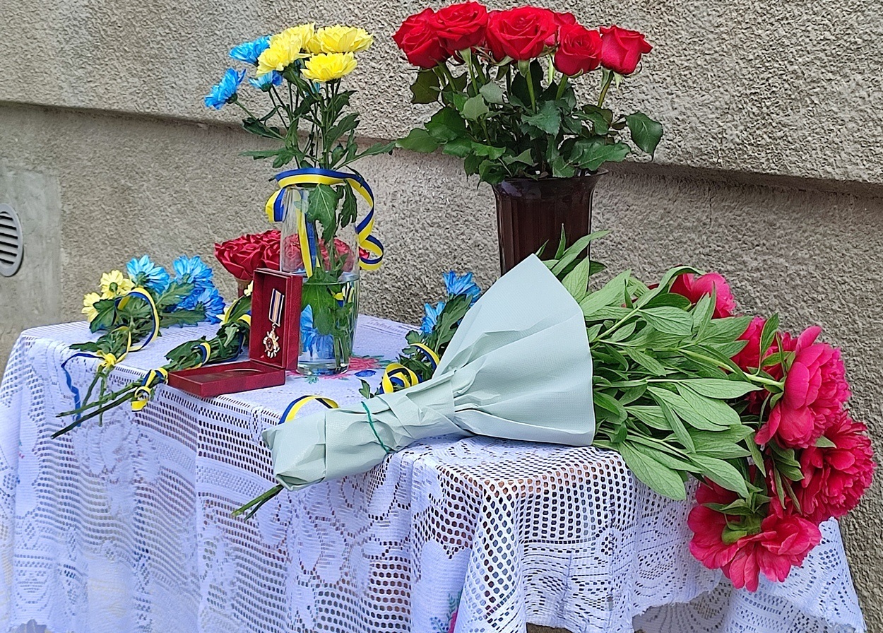 Меморіальну дошку з ім’ям полеглого воїна Сергія Семененка відкрили в Ізмаїлі