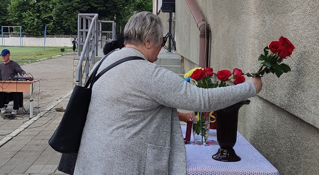 Меморіальну дошку з ім’ям полеглого воїна Сергія Семененка відкрили в Ізмаїлі