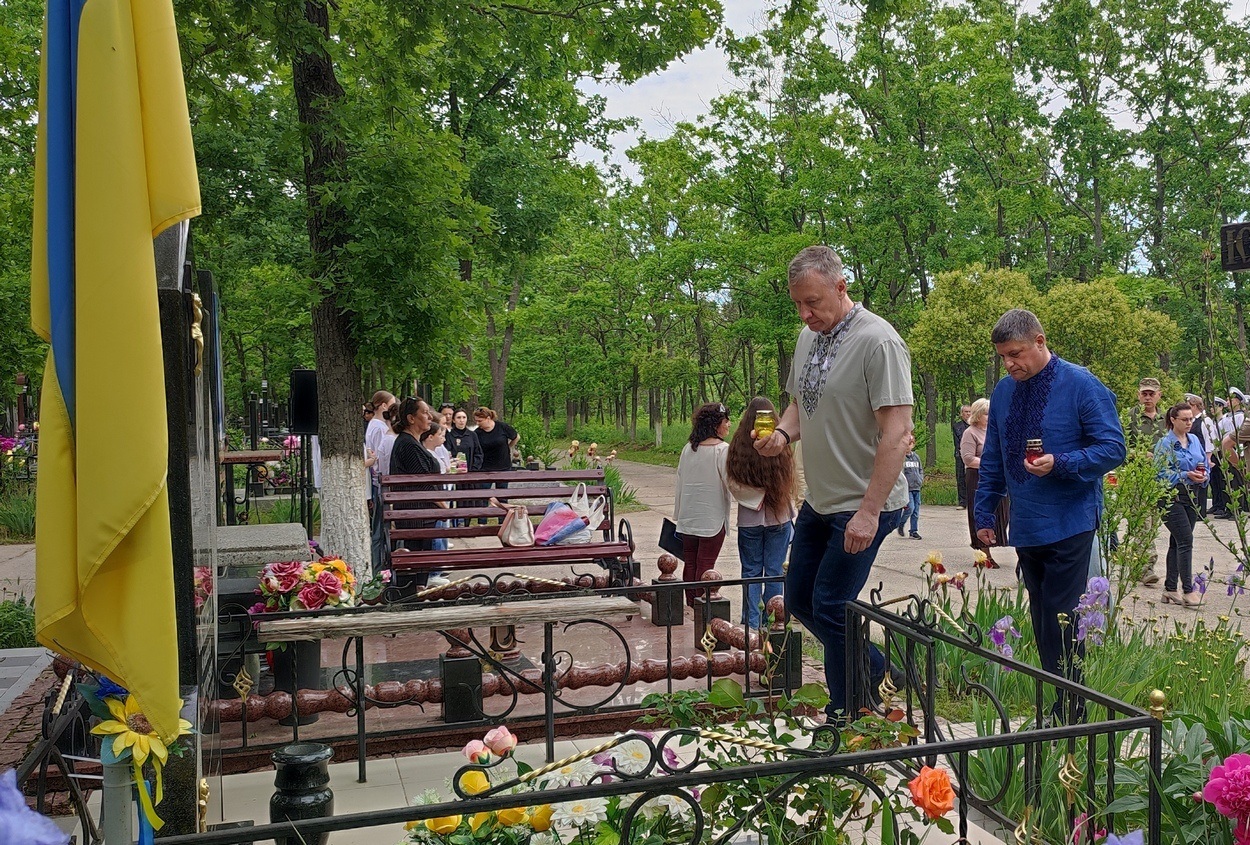 Ізмаїл долучився до Всеукраїнської акції пам’яті «Героям Слава»