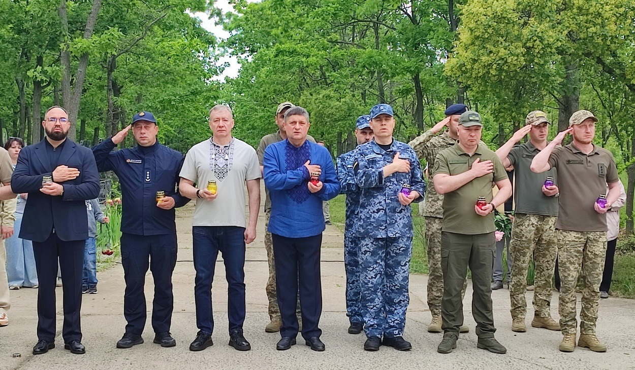 Ізмаїл долучився до Всеукраїнської акції пам’яті «Героям Слава»