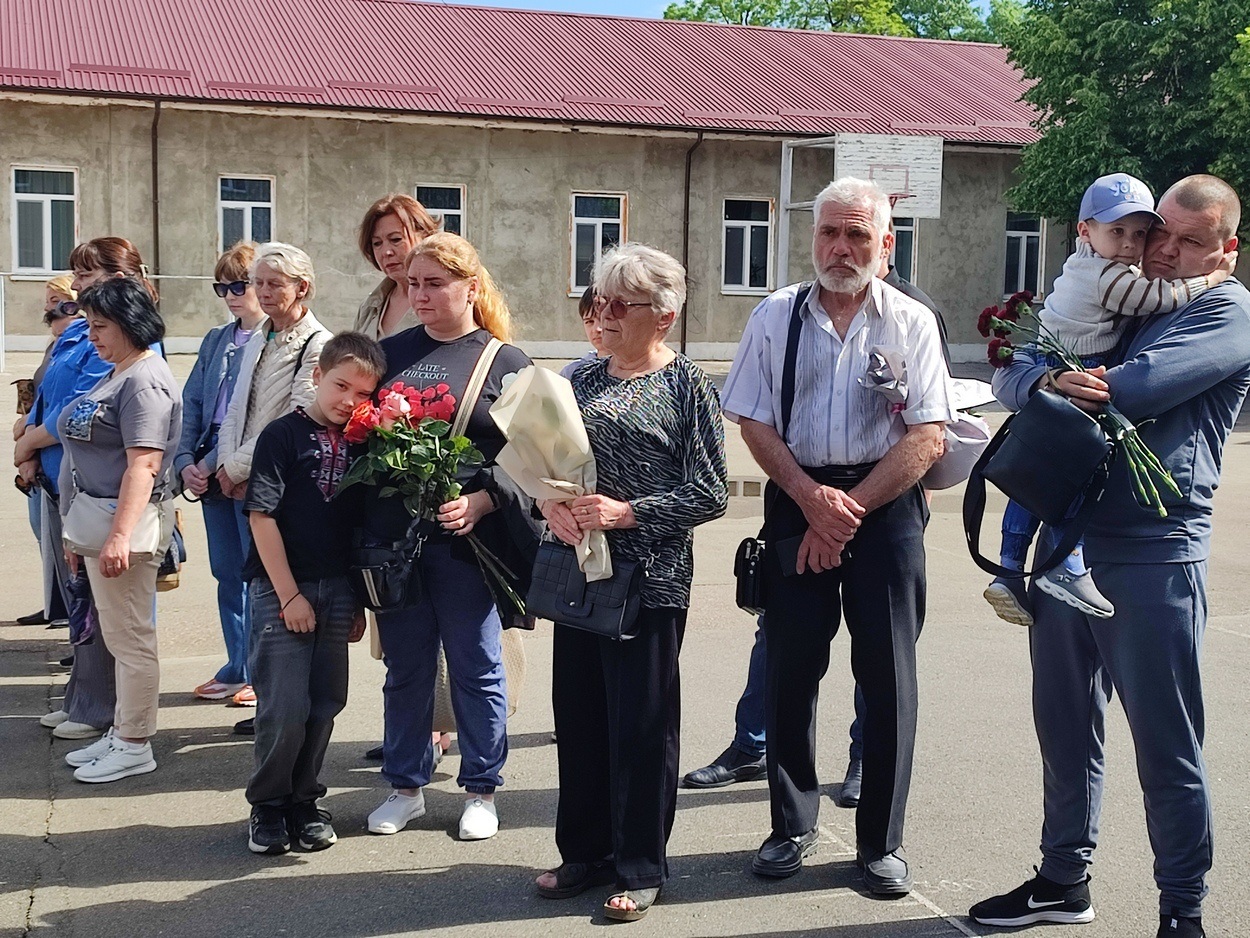 В Ізмаїлі відкрили пам’ятну табличку, присвячену полеглому захиснику Родіону Щегловітову