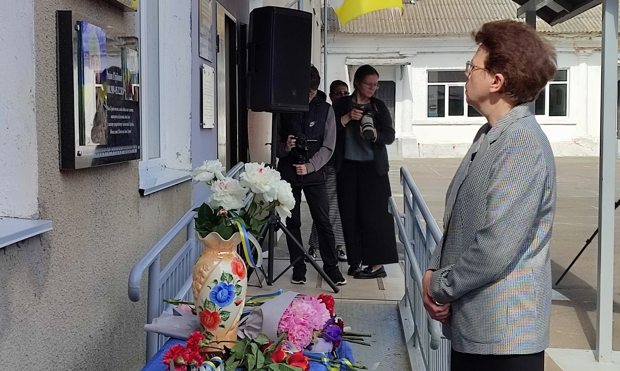 В Ізмаїлі відкрили пам’ятну табличку, присвячену полеглому захиснику Родіону Щегловітову