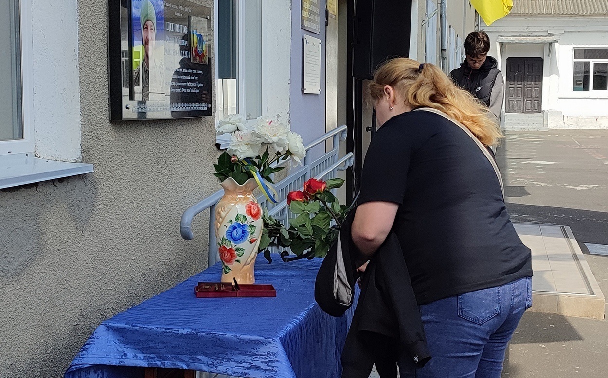В Ізмаїлі відкрили пам’ятну табличку, присвячену полеглому захиснику Родіону Щегловітову