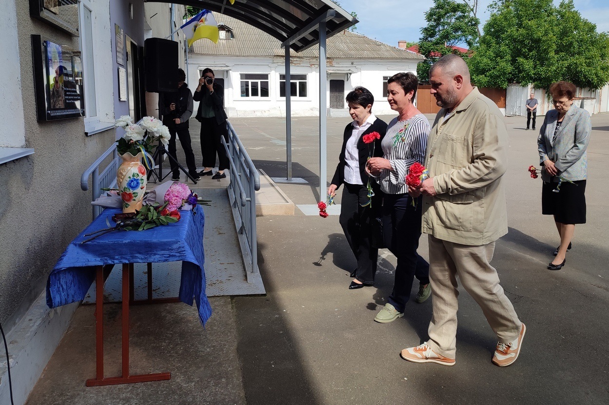 В Ізмаїлі відкрили пам’ятну табличку, присвячену полеглому захиснику Родіону Щегловітову