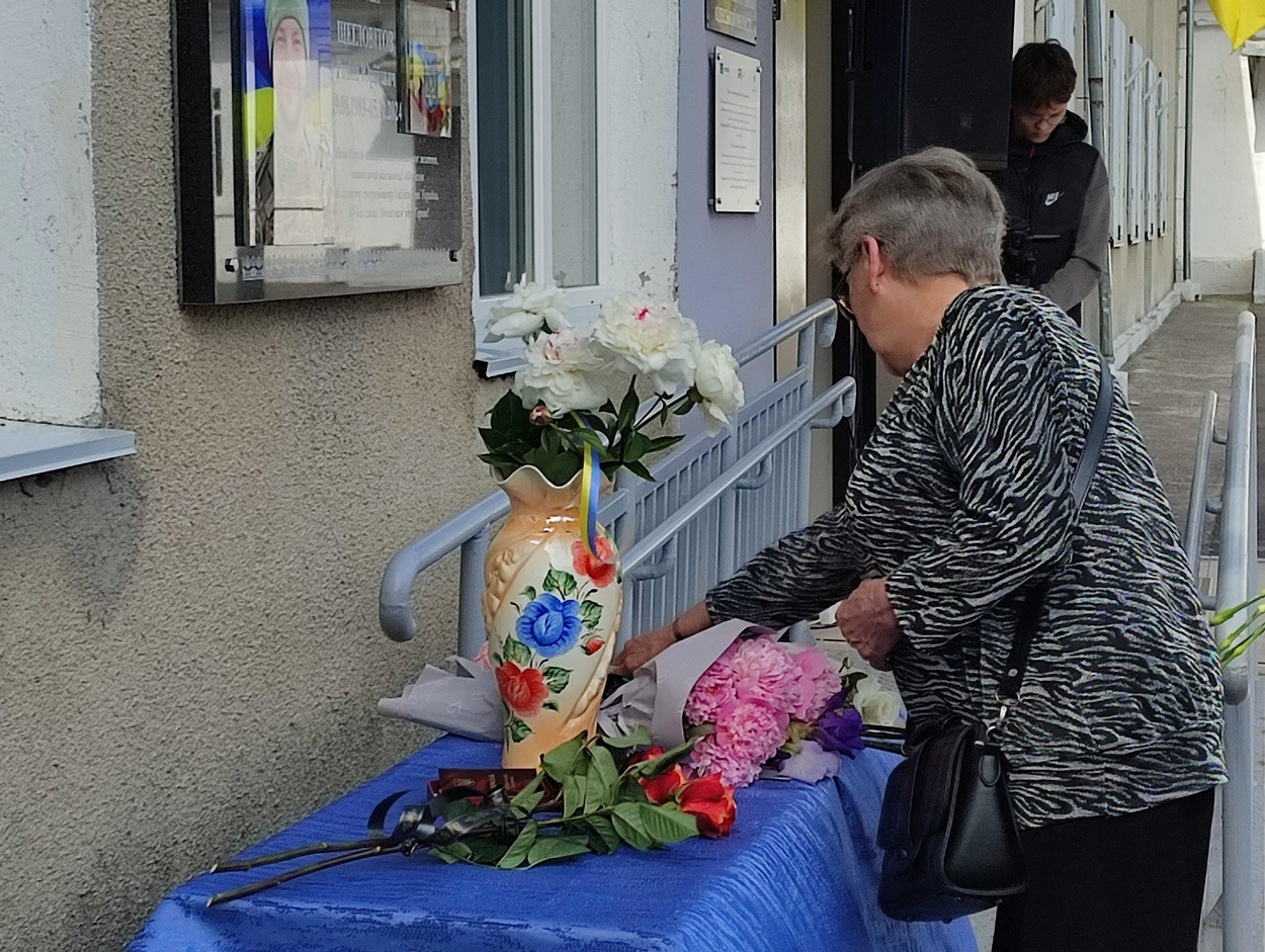 В Ізмаїлі відкрили пам’ятну табличку, присвячену полеглому захиснику Родіону Щегловітову