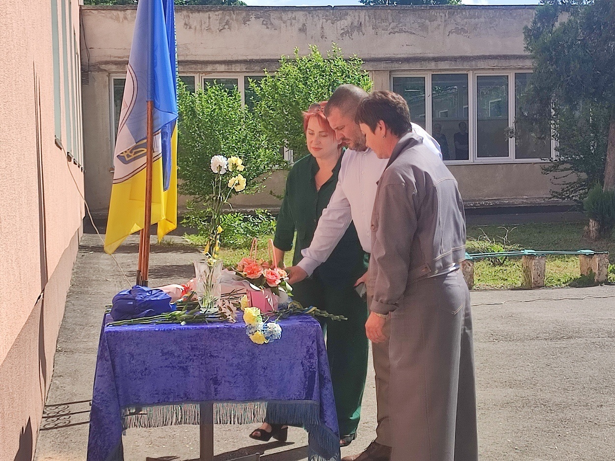В Ізмаїлі урочисто відкрили меморіальну дошку, присвячену полеглому захиснику Руслану Кононенко