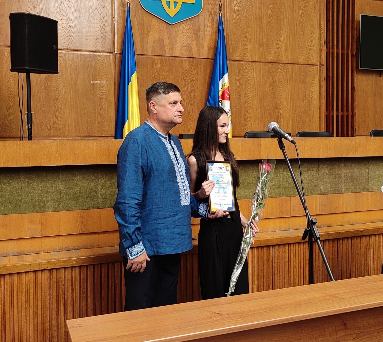 В Ізмаїлі урочисто відзначили найкращих випускників ліцеїв міста