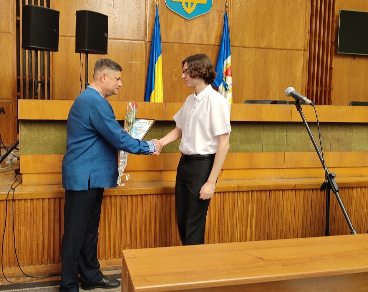 В Ізмаїлі урочисто відзначили найкращих випускників ліцеїв міста