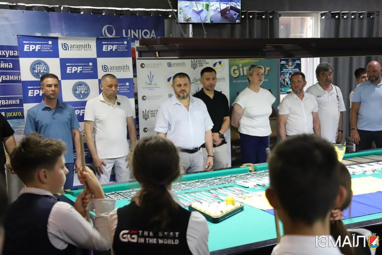 В Ізмаїлі відбувся Чемпіонат України з більярду