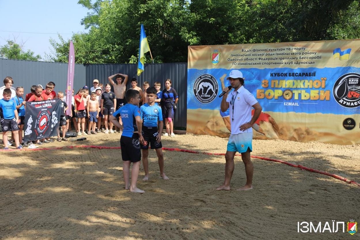 Кубок Бесарабії з пляжної боротьби розіграли в Ізмаїлі