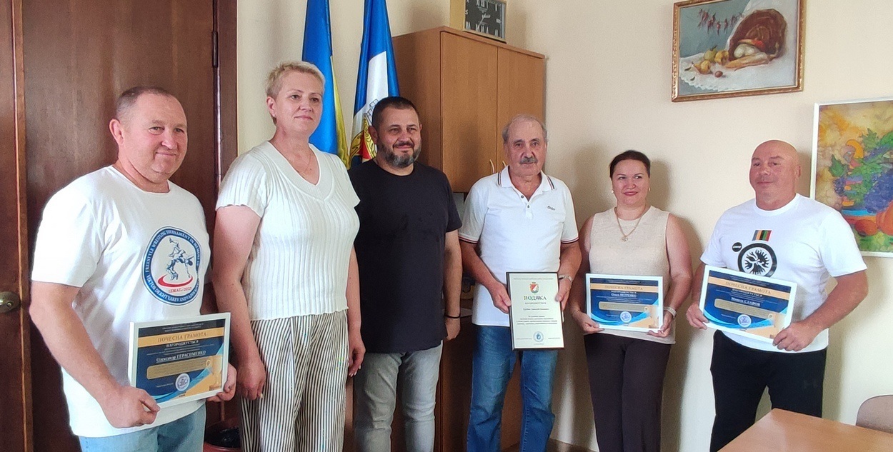 В Ізмаїлі привітали найкращих тренерів міста з нагоди професійного свята