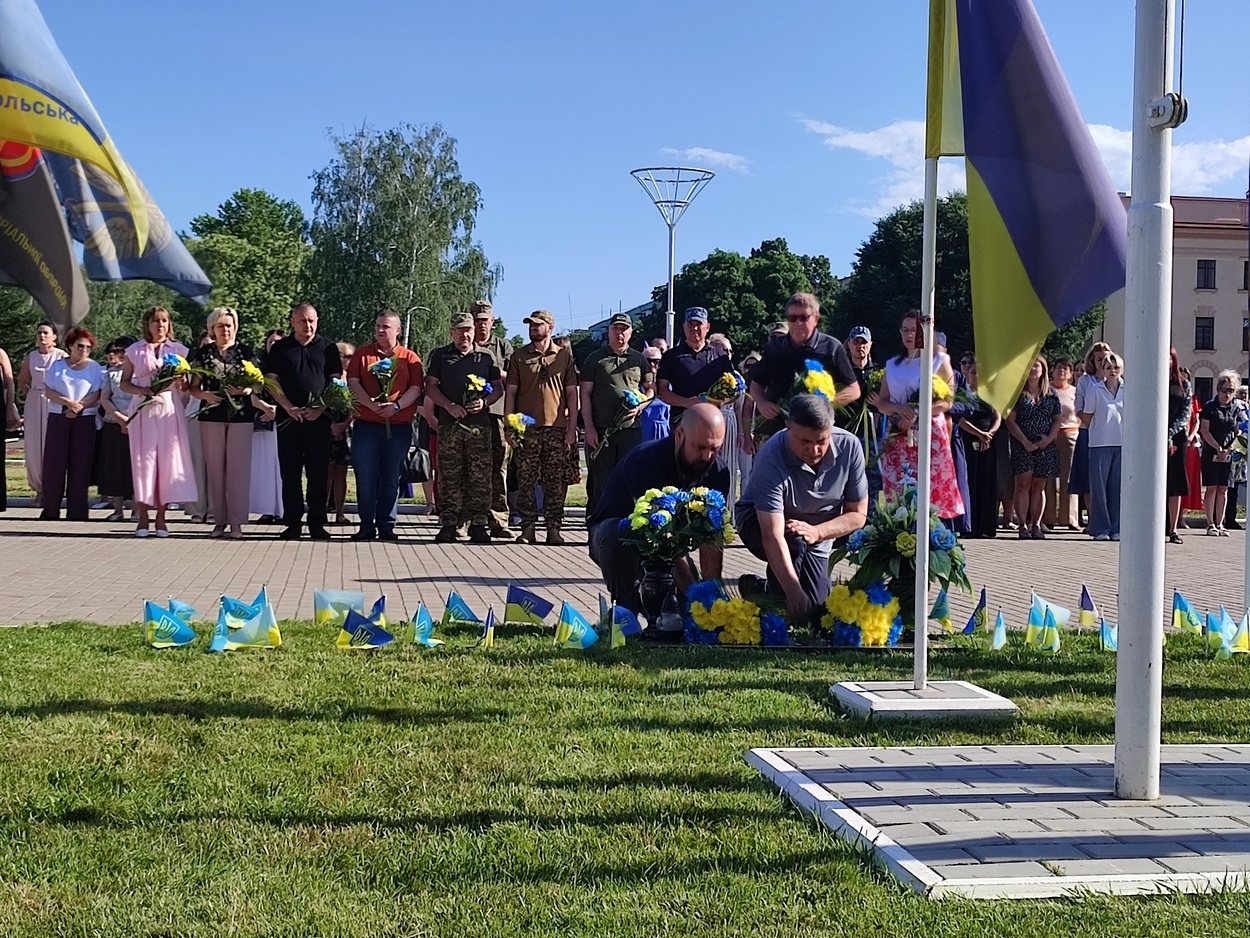Ізмаїл вшанував пам'ять героїв, які були страчені, закатовані або загинули у полоні