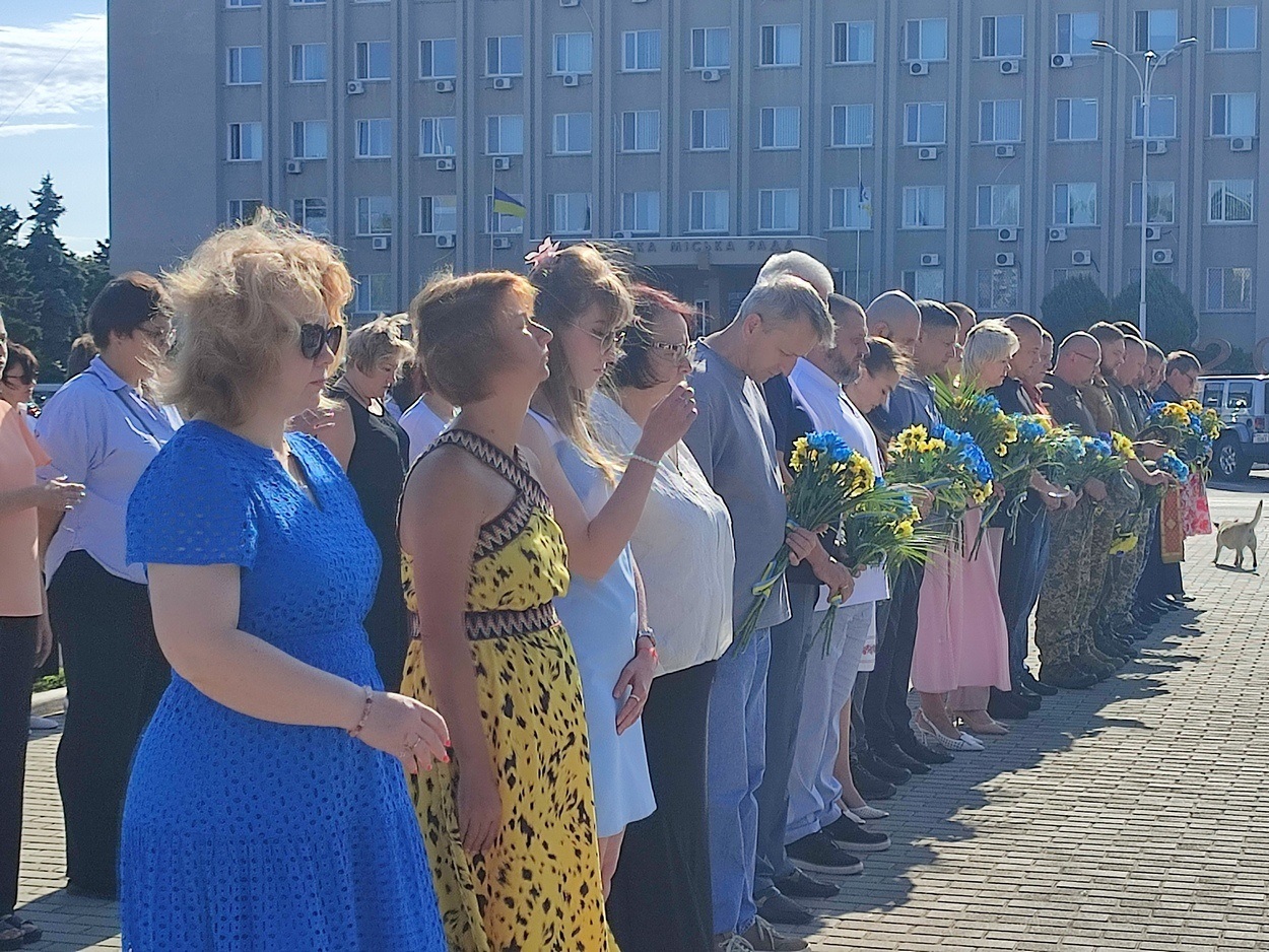 Ізмаїл вшанував пам'ять героїв, які були страчені, закатовані або загинули у полоні