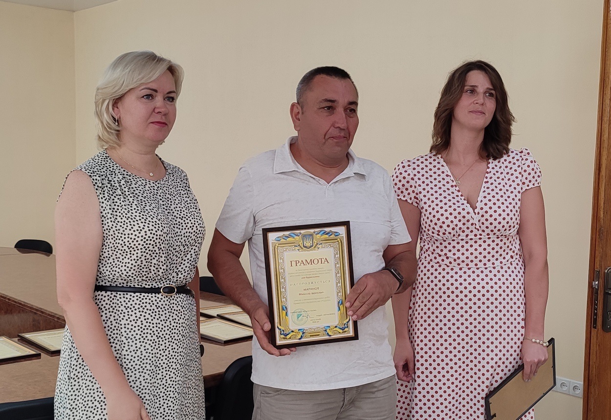 В Ізмаїлі до Дня будівельника відбулося урочисте нагородження