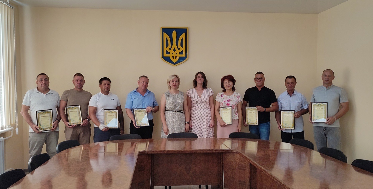 В Ізмаїлі до Дня будівельника відбулося урочисте нагородження